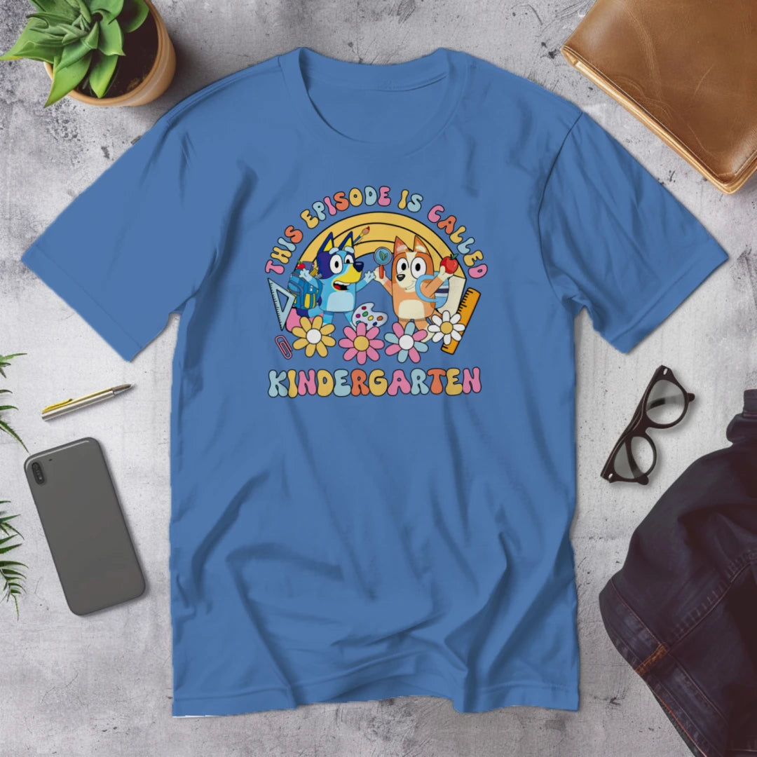 π¬ποΈ "This Episode is Called Kindergarten" β Big Kid Debut Tee ππΎ