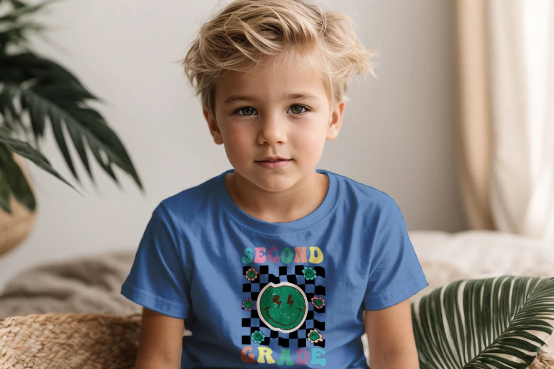 β‘ Second Grade β Smiley Power Retro Vibes ππ’