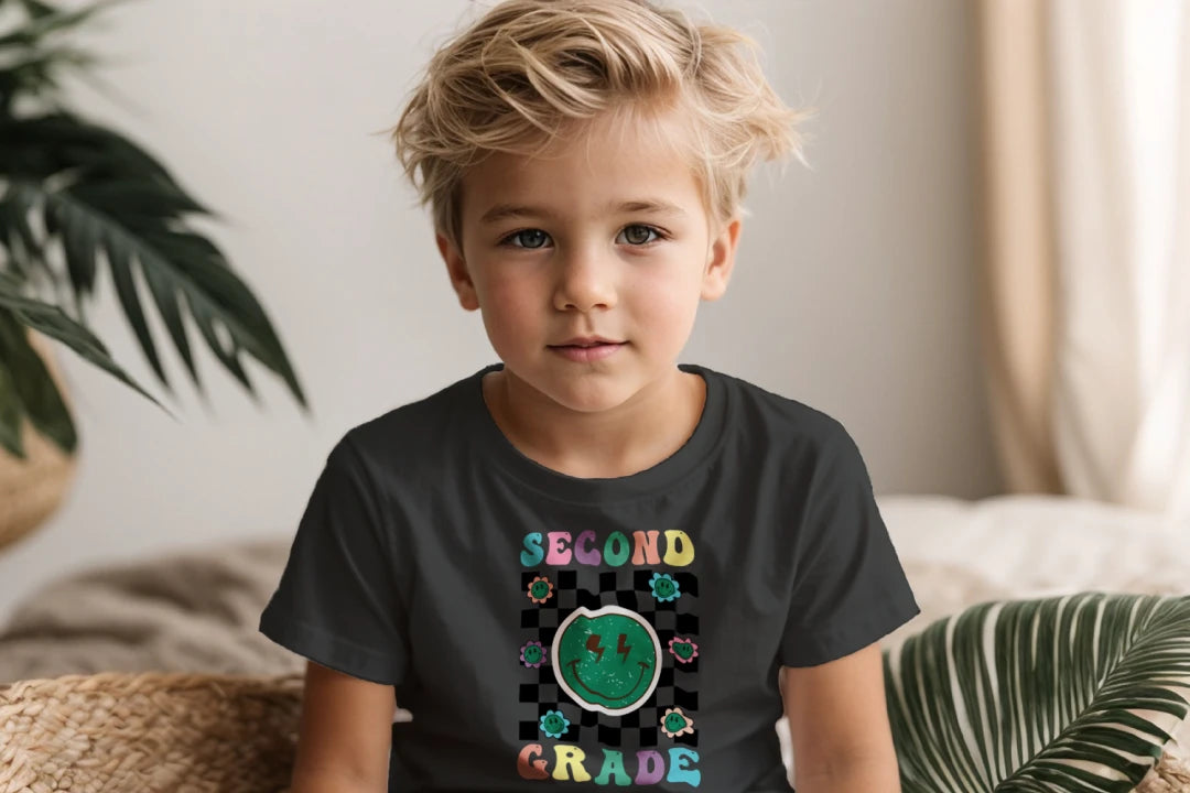 β‘ Second Grade β Smiley Power Retro Vibes ππ’