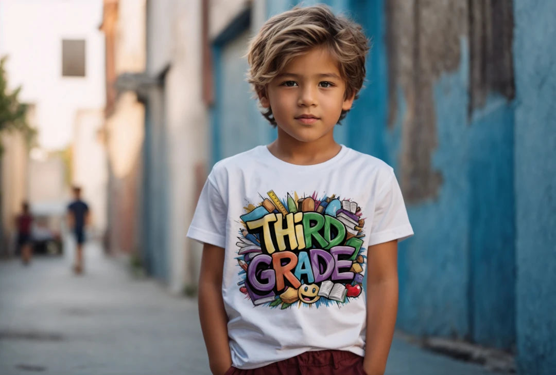 πβοΈ Third Grade β Bright Books & School Day Vibes! ππ