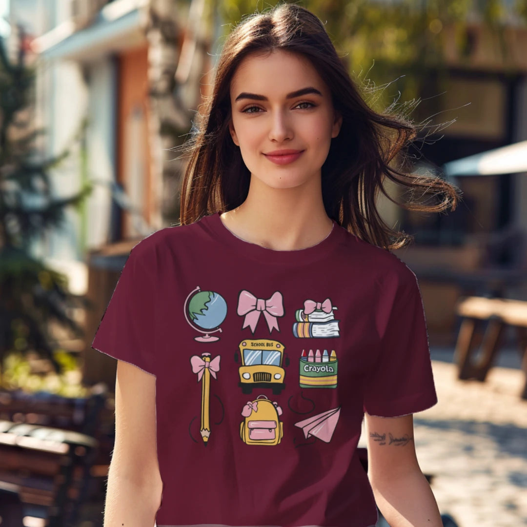 π Back to School Grid Tee πβ¨
