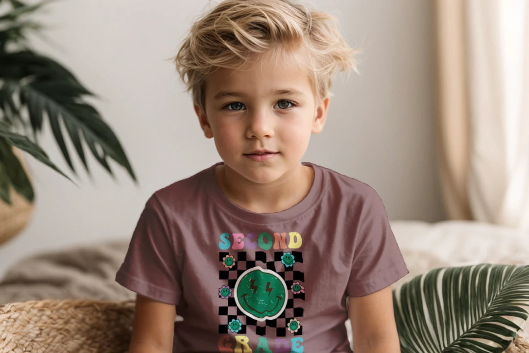 β‘ Second Grade β Smiley Power Retro Vibes ππ’