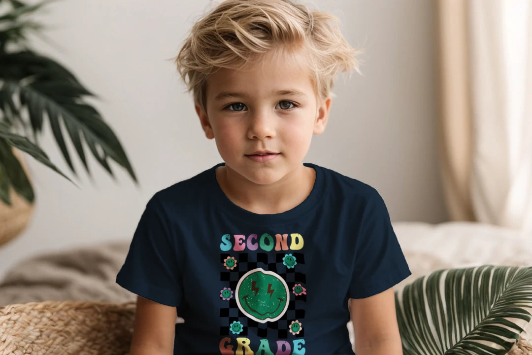 β‘ Second Grade β Smiley Power Retro Vibes ππ’