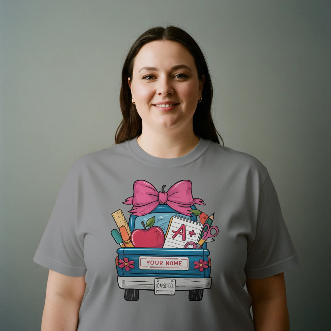 ππ Homeschool Hauler Tee β Customize Your Ride! πβοΈ