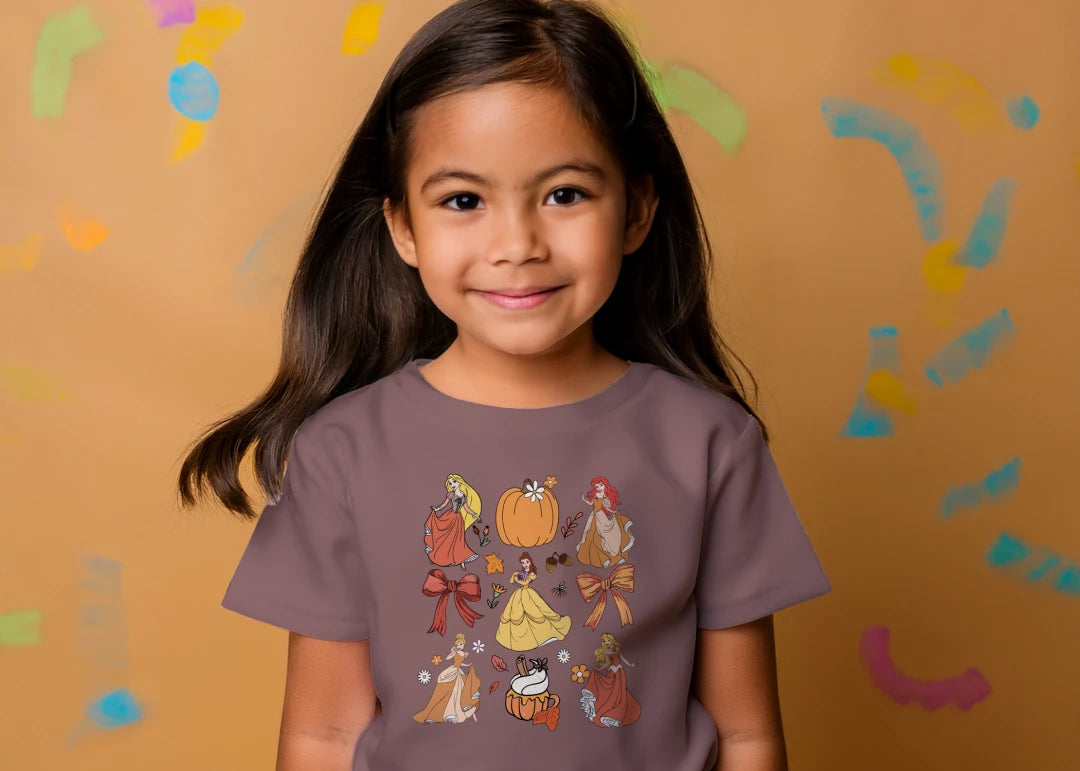 ππ Autumn Princess Pumpkin Tee ππ