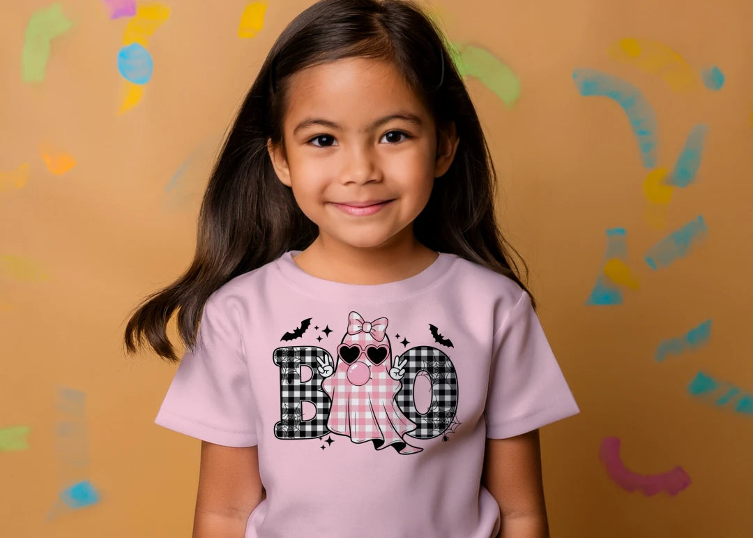 ππ» BOO Plaid Ghost Teeπ»π