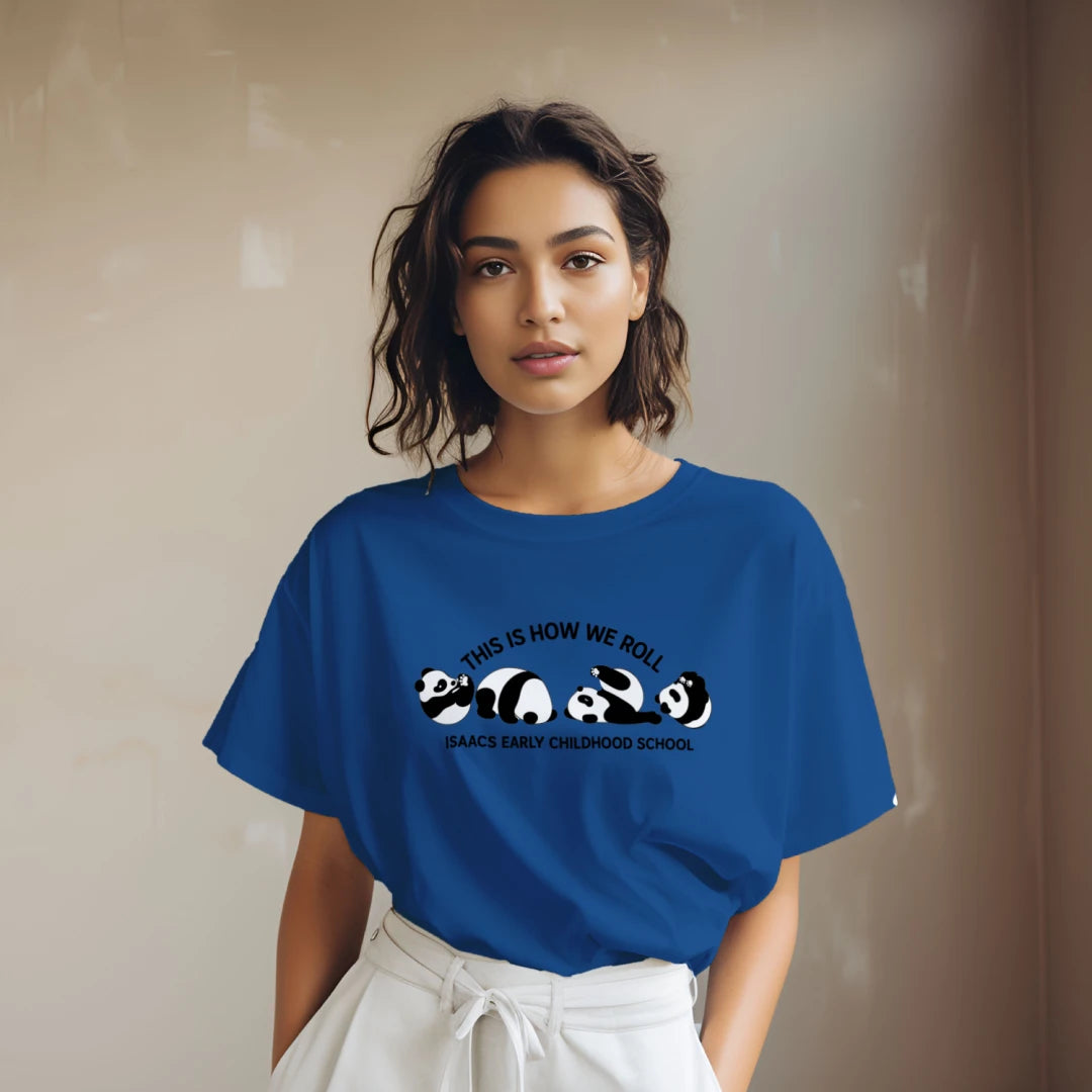 ๐ผโจ This Is How We Roll Panda Tee ๐ผโจ
