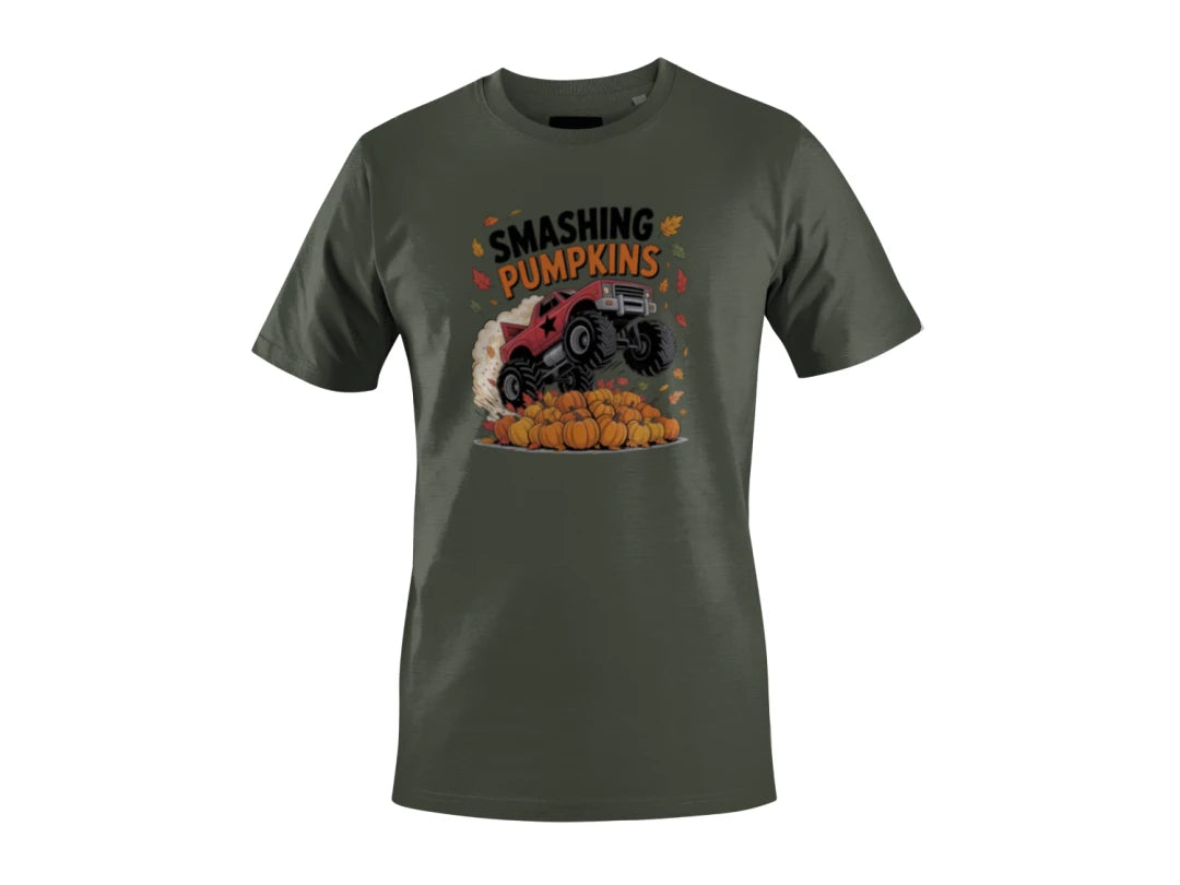 ๐๐ Smashing Pumpkins Tee โ Monster Truck Fall Vibes ๐๐ฅ