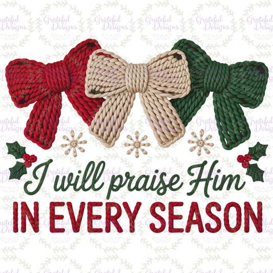 ๐๐ โIn Every Seasonโ Praise Tee ๐๐