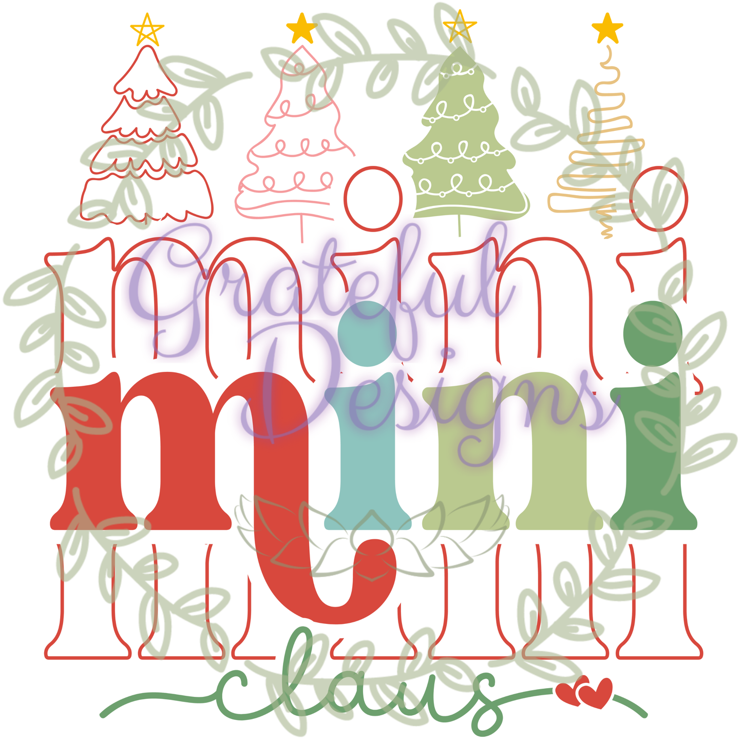 🎄❤️ “Mini Claus” Christmas Tee 💚✨