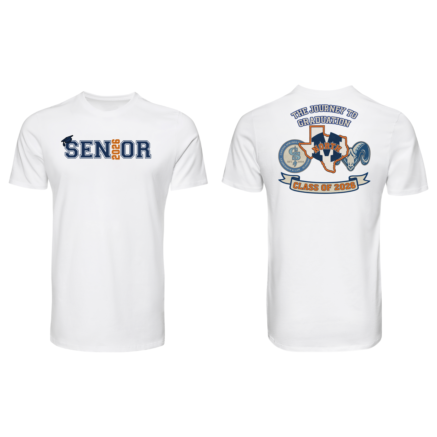 ππ Senior Class of 2026 Graduation Journey Tee ππ