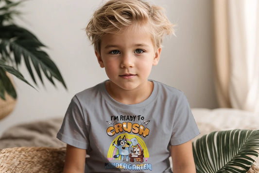 🐾💥 "Bluey Crush Kinder" – I'm Ready to Crash Kindergarten! 🎉✏️
