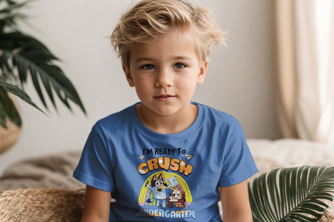 🐾💥 "Bluey Crush Kinder" – I'm Ready to Crash Kindergarten! 🎉✏️