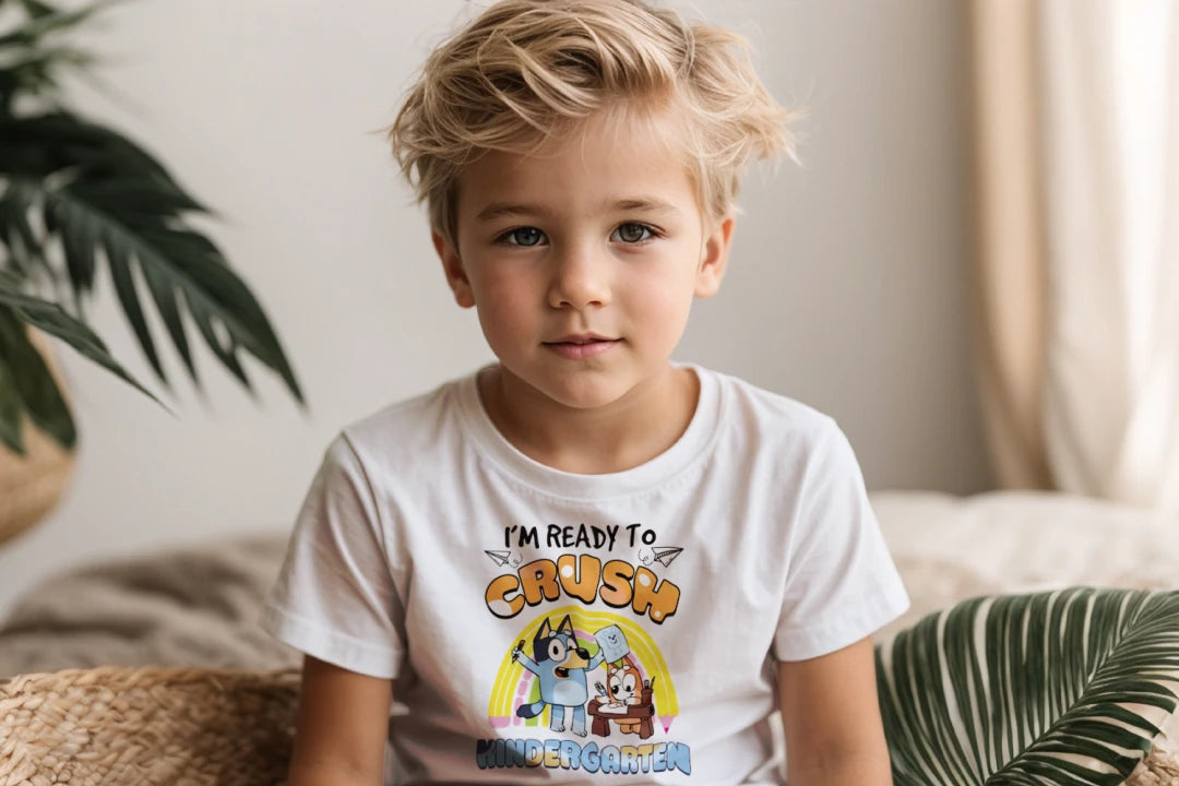 🐾💥 "Bluey Crush Kinder" – I'm Ready to Crash Kindergarten! 🎉✏️
