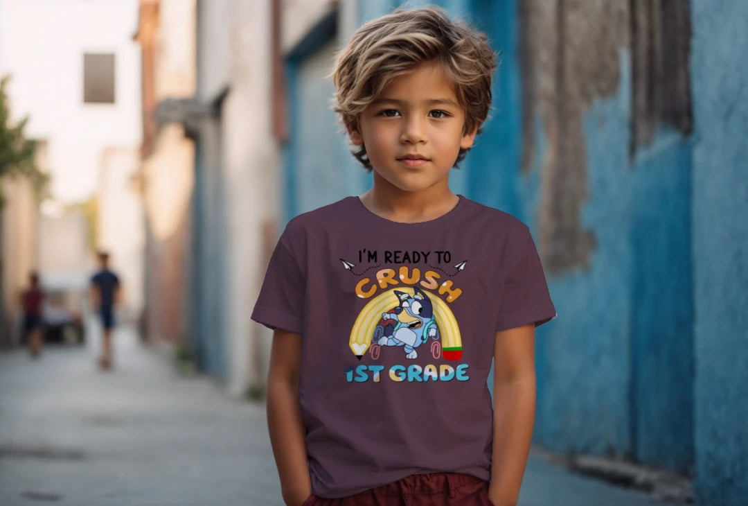 🐾✏️ “Crushing 1st Grade” – Bluey Style with Pencil Power! 💥🍎