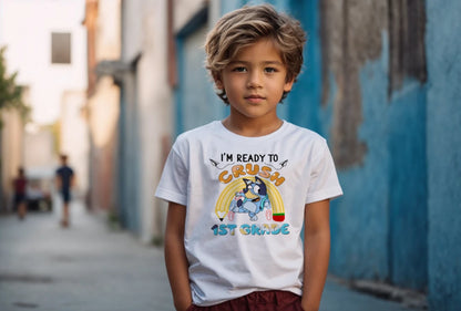 🐾✏️ “Crushing 1st Grade” – Bluey Style with Pencil Power! 💥🍎