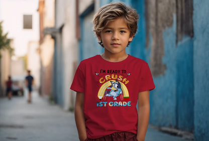 🐾✏️ “Crushing 1st Grade” – Bluey Style with Pencil Power! 💥🍎