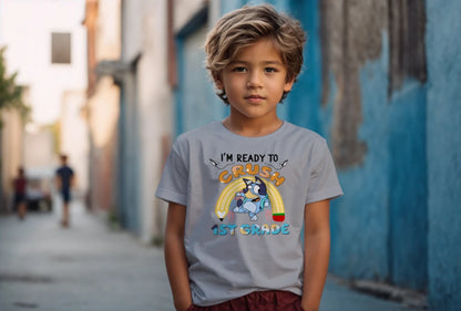 🐾✏️ “Crushing 1st Grade” – Bluey Style with Pencil Power! 💥🍎
