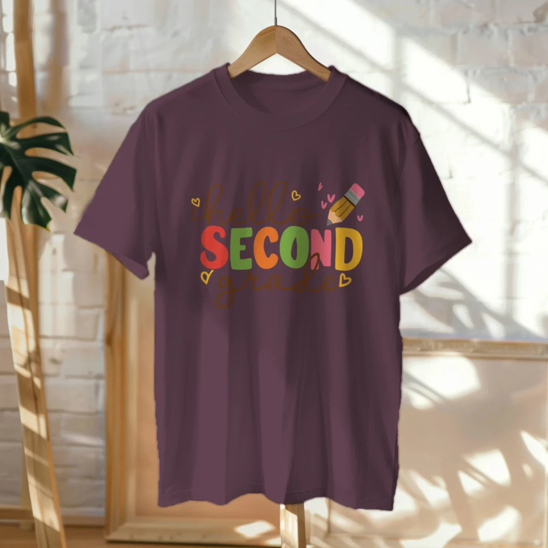 ✏️ Hello Second Grade – Sweet & School-Ready ❤️🌈