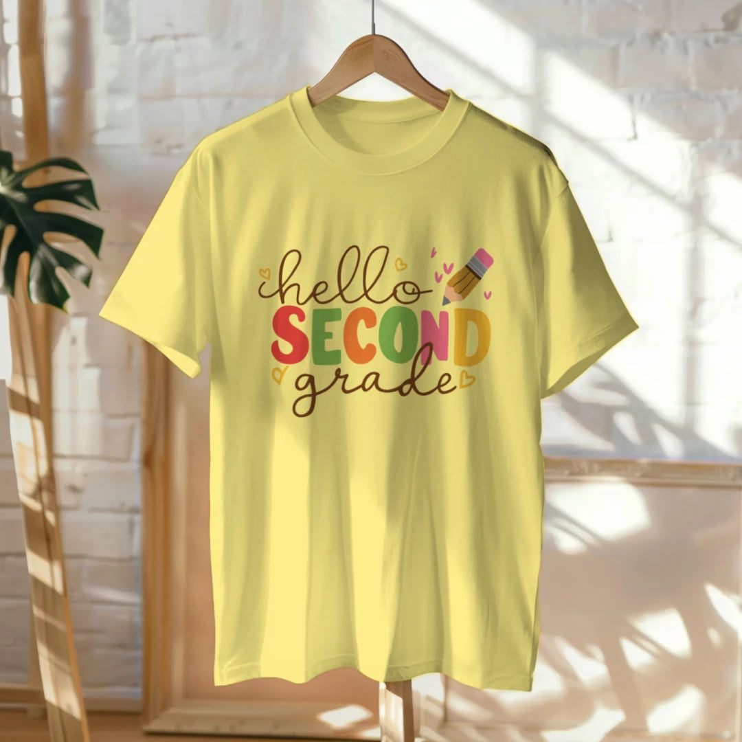 ✏️ Hello Second Grade – Sweet & School-Ready ❤️🌈