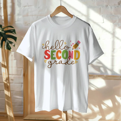✏️ Hello Second Grade – Sweet & School-Ready ❤️🌈