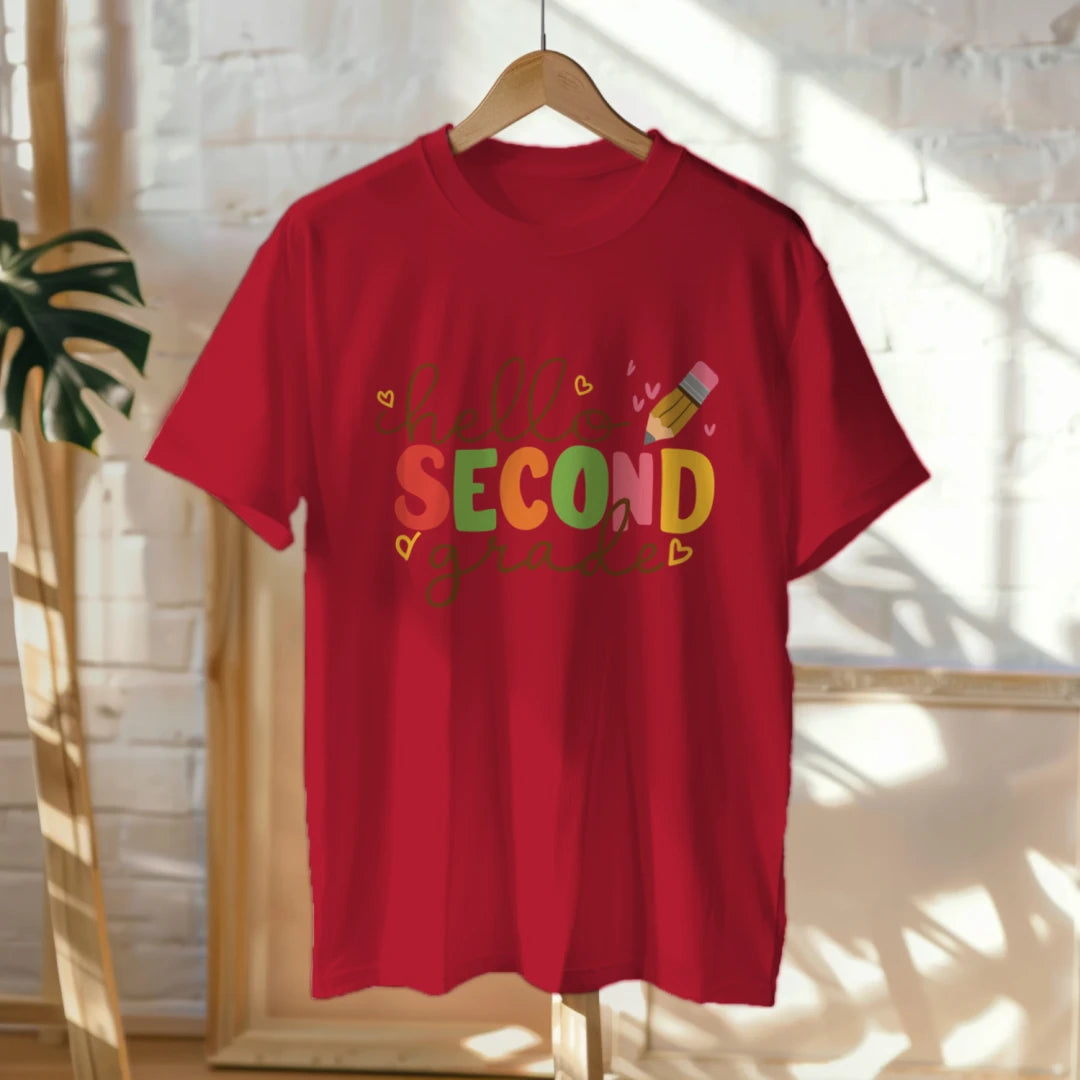 ✏️ Hello Second Grade – Sweet & School-Ready ❤️🌈