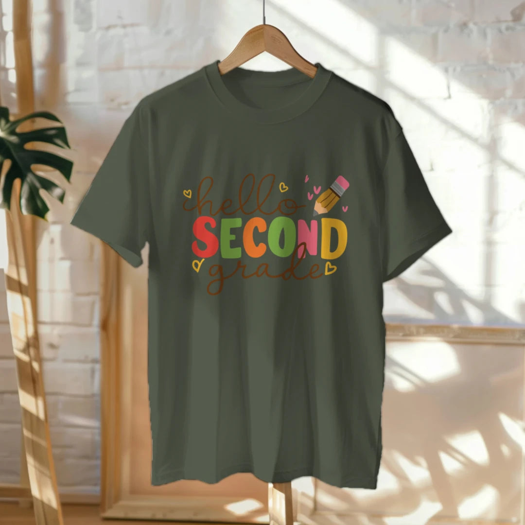 ✏️ Hello Second Grade – Sweet & School-Ready ❤️🌈