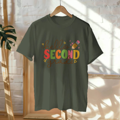 ✏️ Hello Second Grade – Sweet & School-Ready ❤️🌈