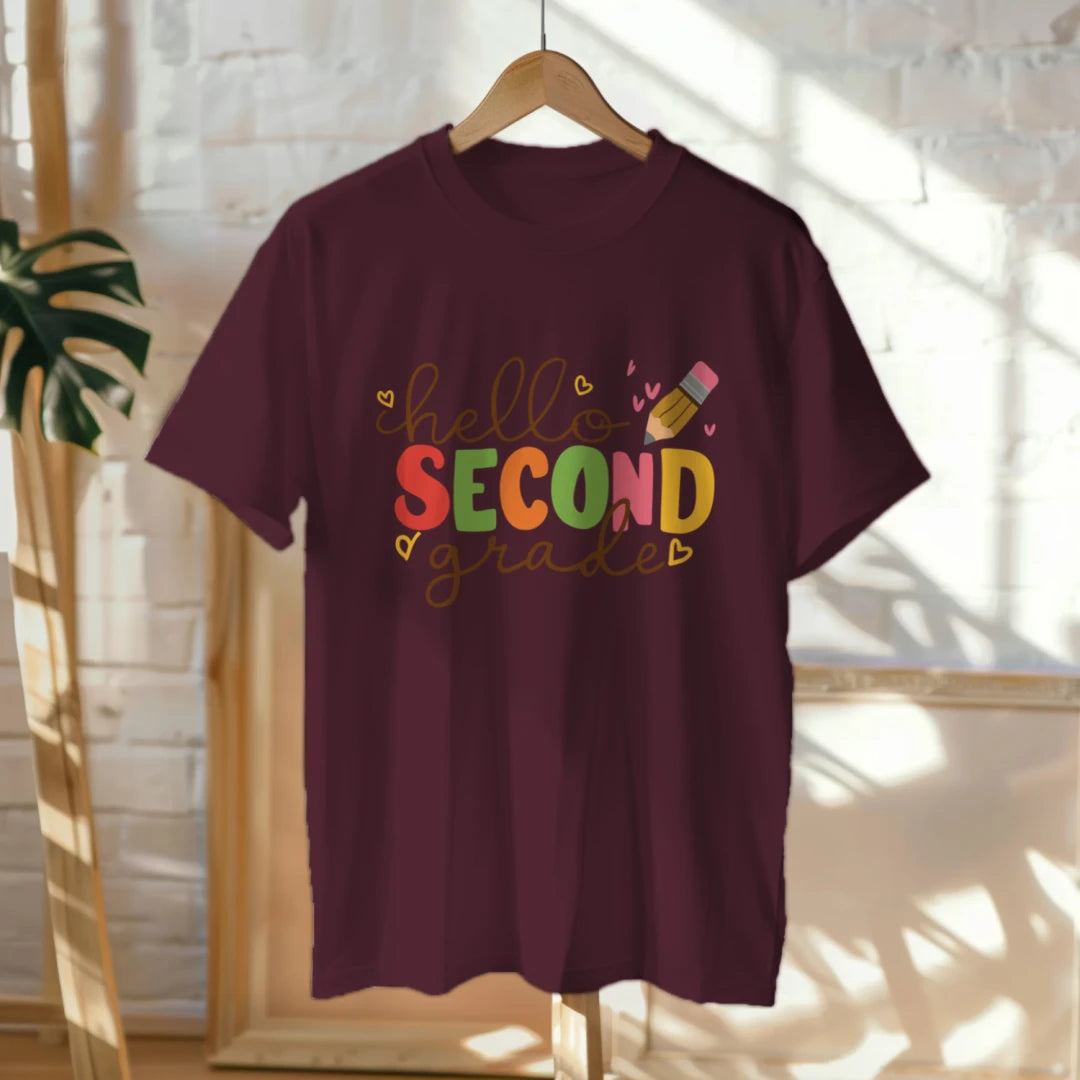 ✏️ Hello Second Grade – Sweet & School-Ready ❤️🌈
