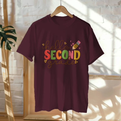 ✏️ Hello Second Grade – Sweet & School-Ready ❤️🌈