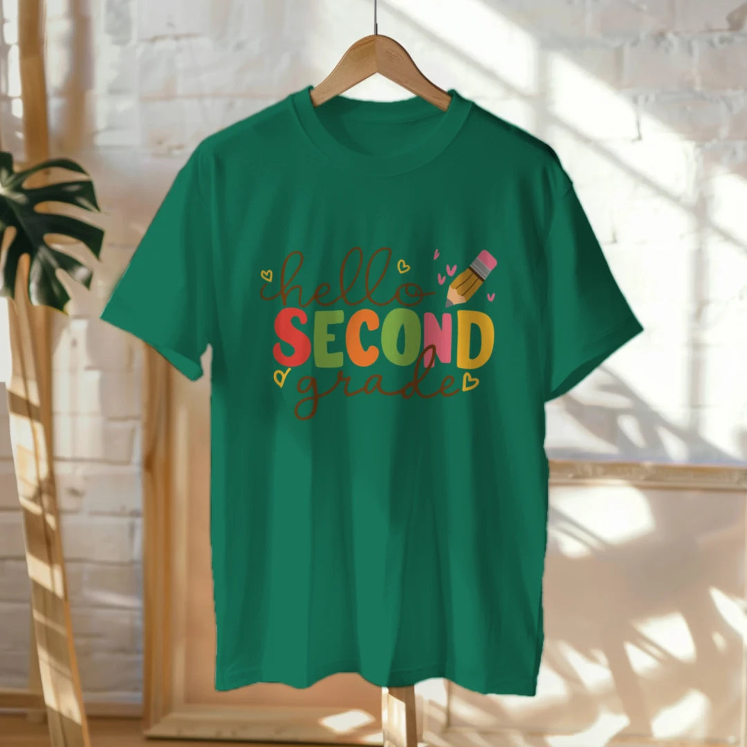 ✏️ Hello Second Grade – Sweet & School-Ready ❤️🌈