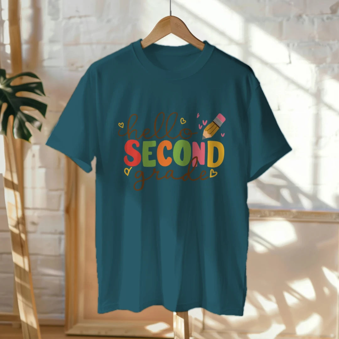 ✏️ Hello Second Grade – Sweet & School-Ready ❤️🌈