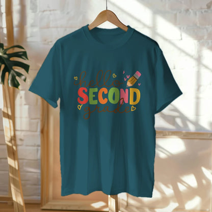 ✏️ Hello Second Grade – Sweet & School-Ready ❤️🌈
