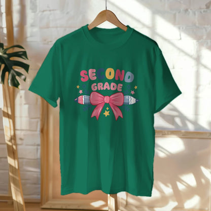 🎀✨ Second Grade – Bows, Pencils & Sparkles, Oh My! 🌸📚