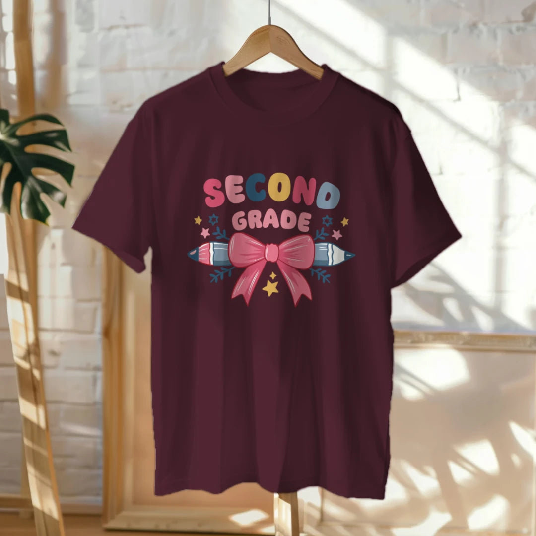 🎀✨ Second Grade – Bows, Pencils & Sparkles, Oh My! 🌸📚