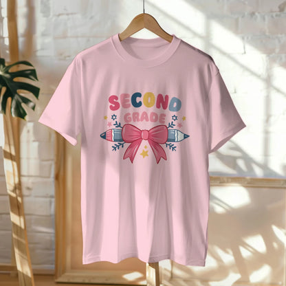 🎀✨ Second Grade – Bows, Pencils & Sparkles, Oh My! 🌸📚