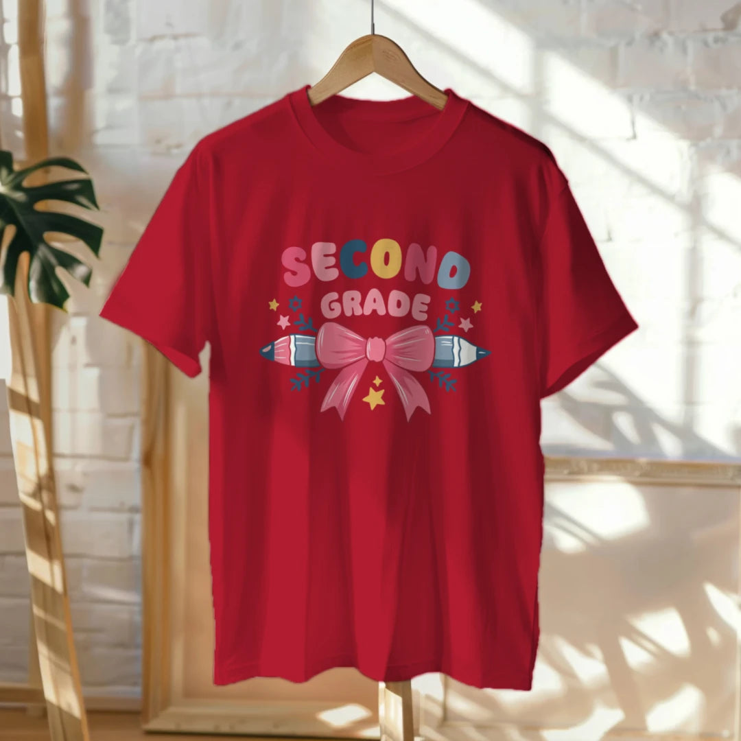 🎀✨ Second Grade – Bows, Pencils & Sparkles, Oh My! 🌸📚