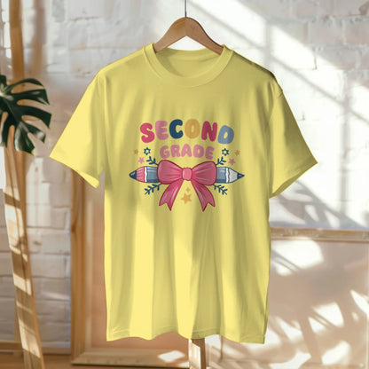 🎀✨ Second Grade – Bows, Pencils & Sparkles, Oh My! 🌸📚
