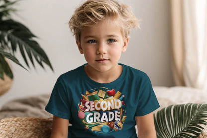 📚✏️ Second Grade – School Stuff & Smart Style! 🎨🌎🍎
