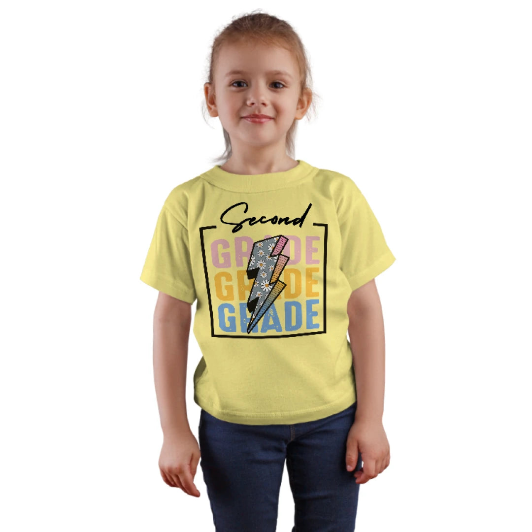 ⚡ Second Grade – Lightning Bolt Stack Power 🌟🔡