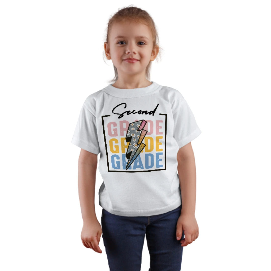 ⚡ Second Grade – Lightning Bolt Stack Power 🌟🔡