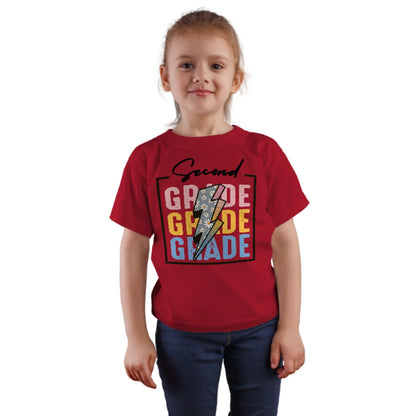 ⚡ Second Grade – Lightning Bolt Stack Power 🌟🔡