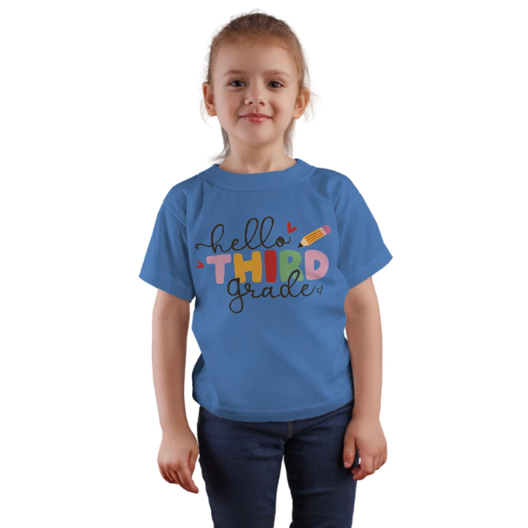 💖✏️ Hello Third Grade – Sweet Start, Bright Smiles! 🌈💛