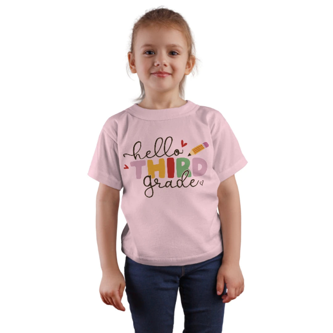 💖✏️ Hello Third Grade – Sweet Start, Bright Smiles! 🌈💛