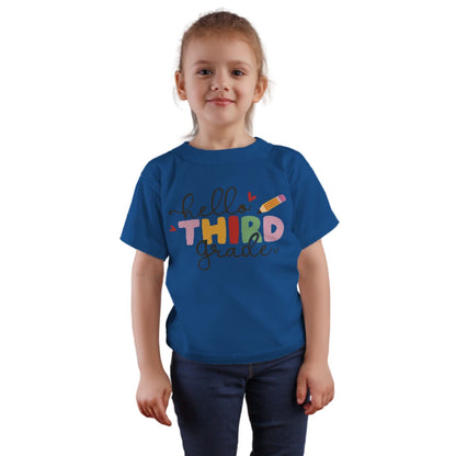 💖✏️ Hello Third Grade – Sweet Start, Bright Smiles! 🌈💛