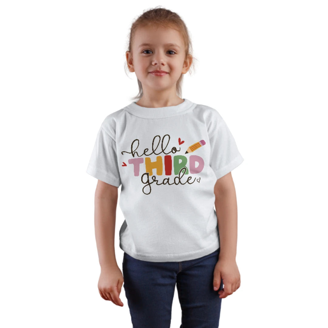 💖✏️ Hello Third Grade – Sweet Start, Bright Smiles! 🌈💛