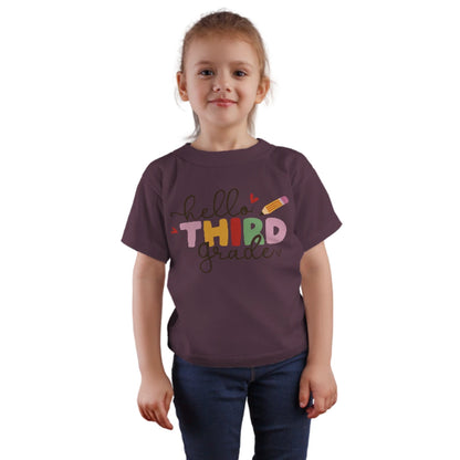💖✏️ Hello Third Grade – Sweet Start, Bright Smiles! 🌈💛