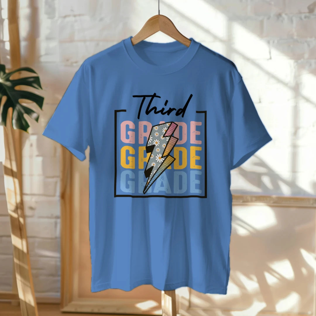 ⚡🌼 Third Grade – Daisies & Power Strikes! 🎀📚