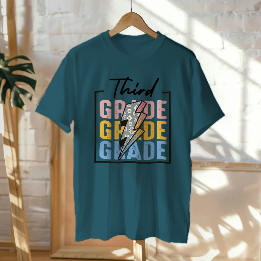 ⚡🌼 Third Grade – Daisies & Power Strikes! 🎀📚