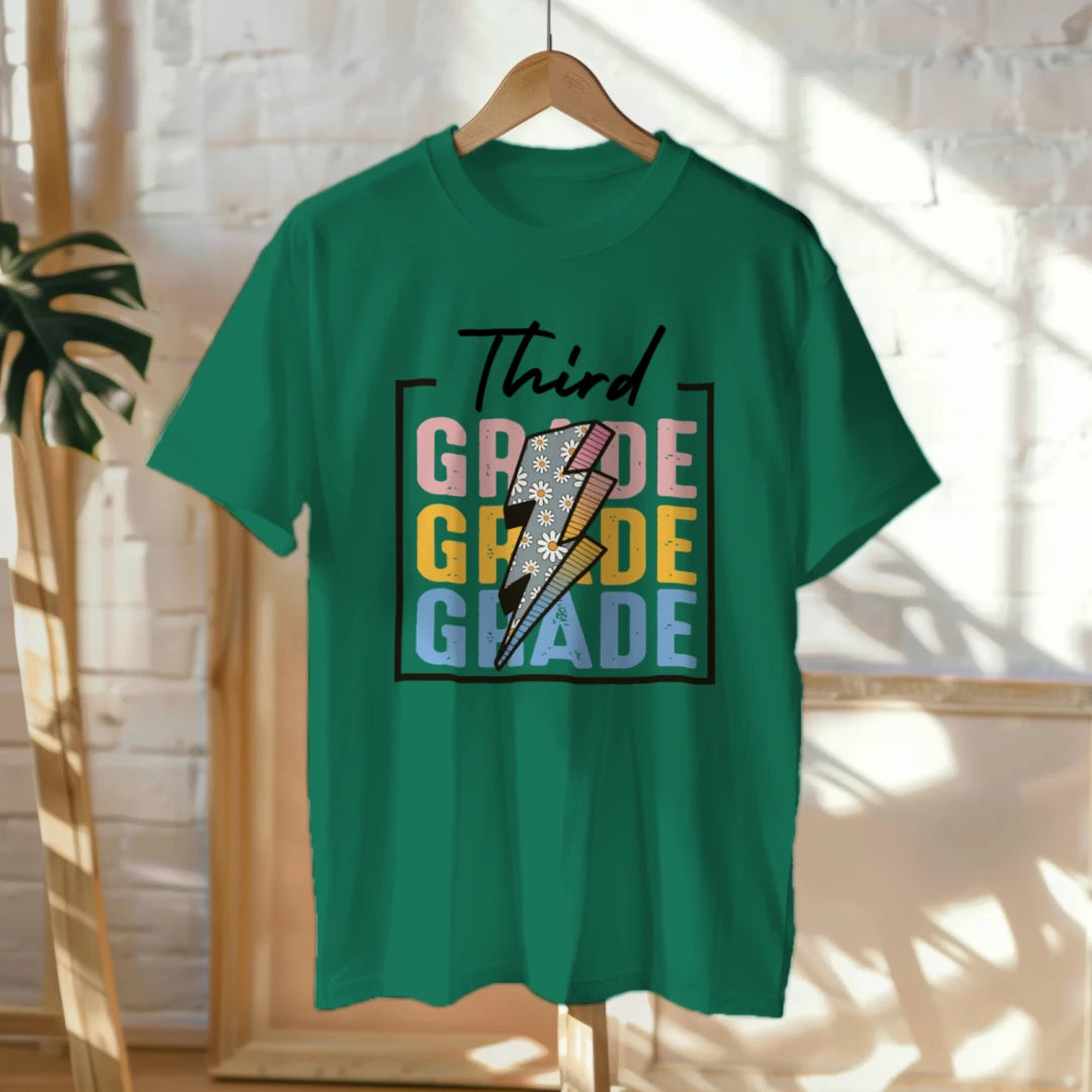 ⚡🌼 Third Grade – Daisies & Power Strikes! 🎀📚
